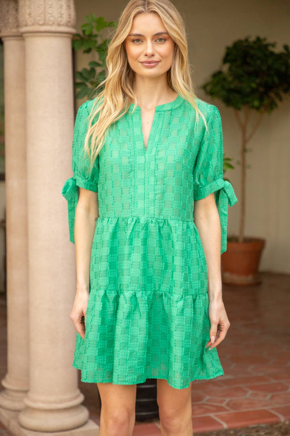 Augusta Green Dress