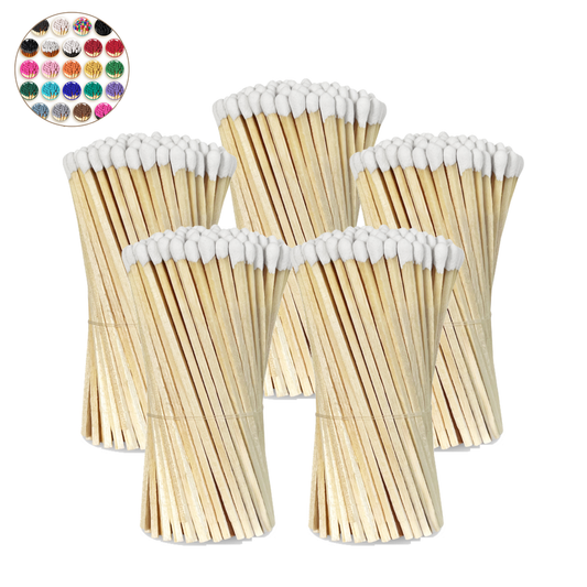 Thankful Greetings - 4" Matches - 500 Refill / Loose / Raw - 25 Colors & Strikers