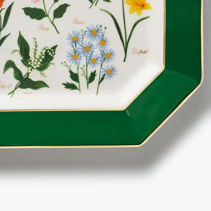 Garden Study Large Porcelain Serving Platter