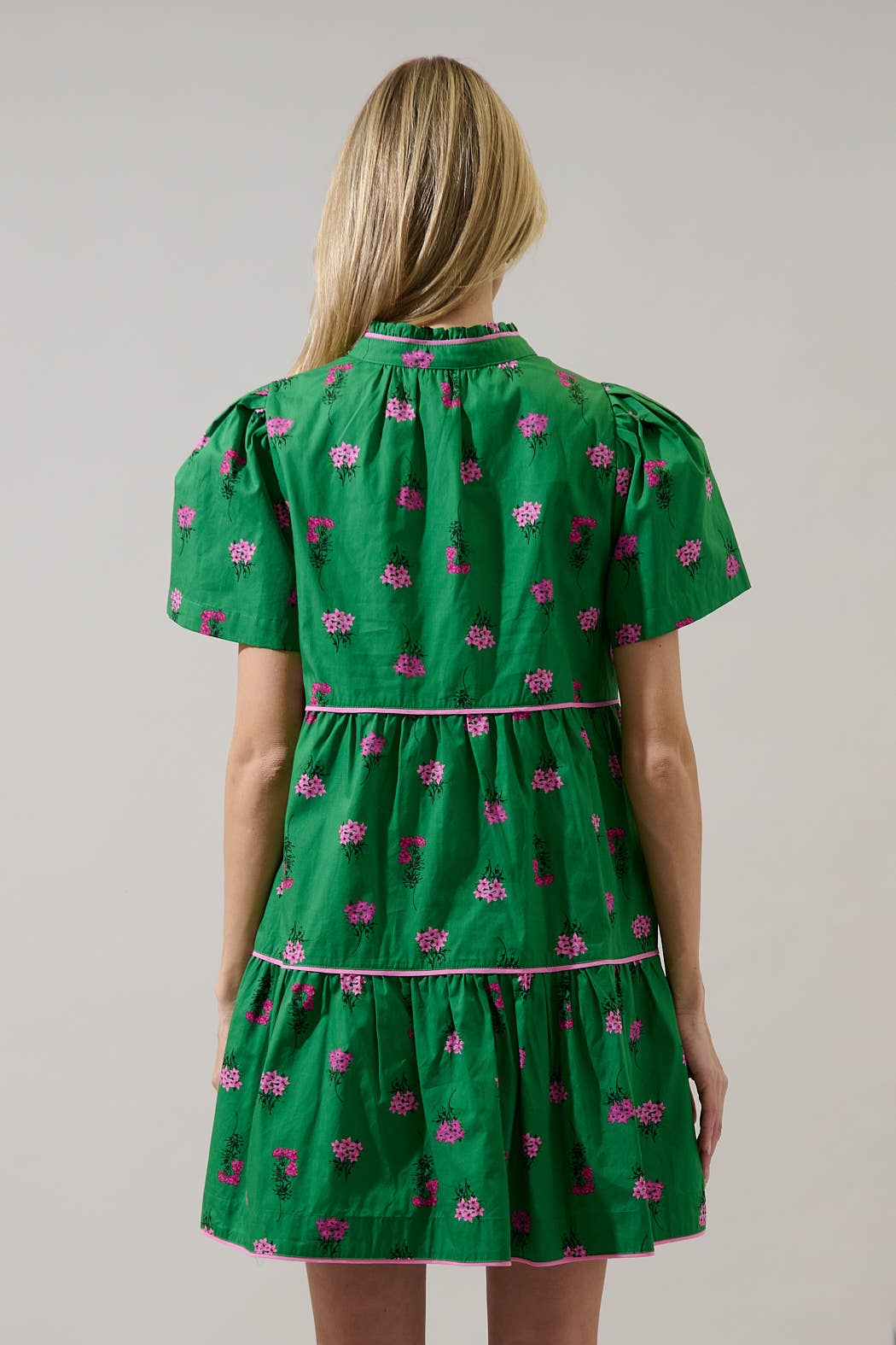 Candace Tiered Mini Dress