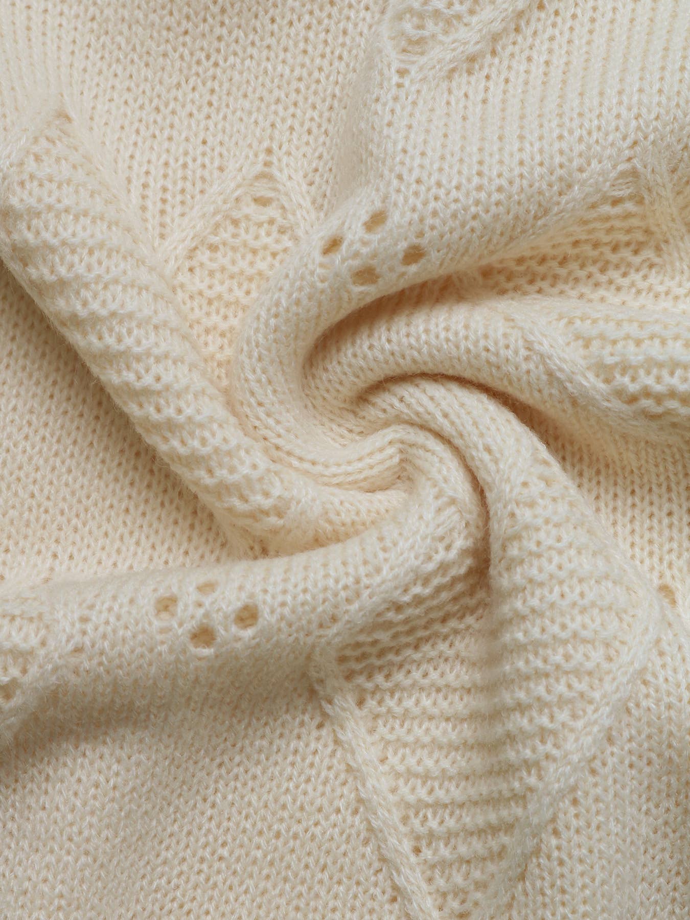 Heart Knit Crewneck Sweater