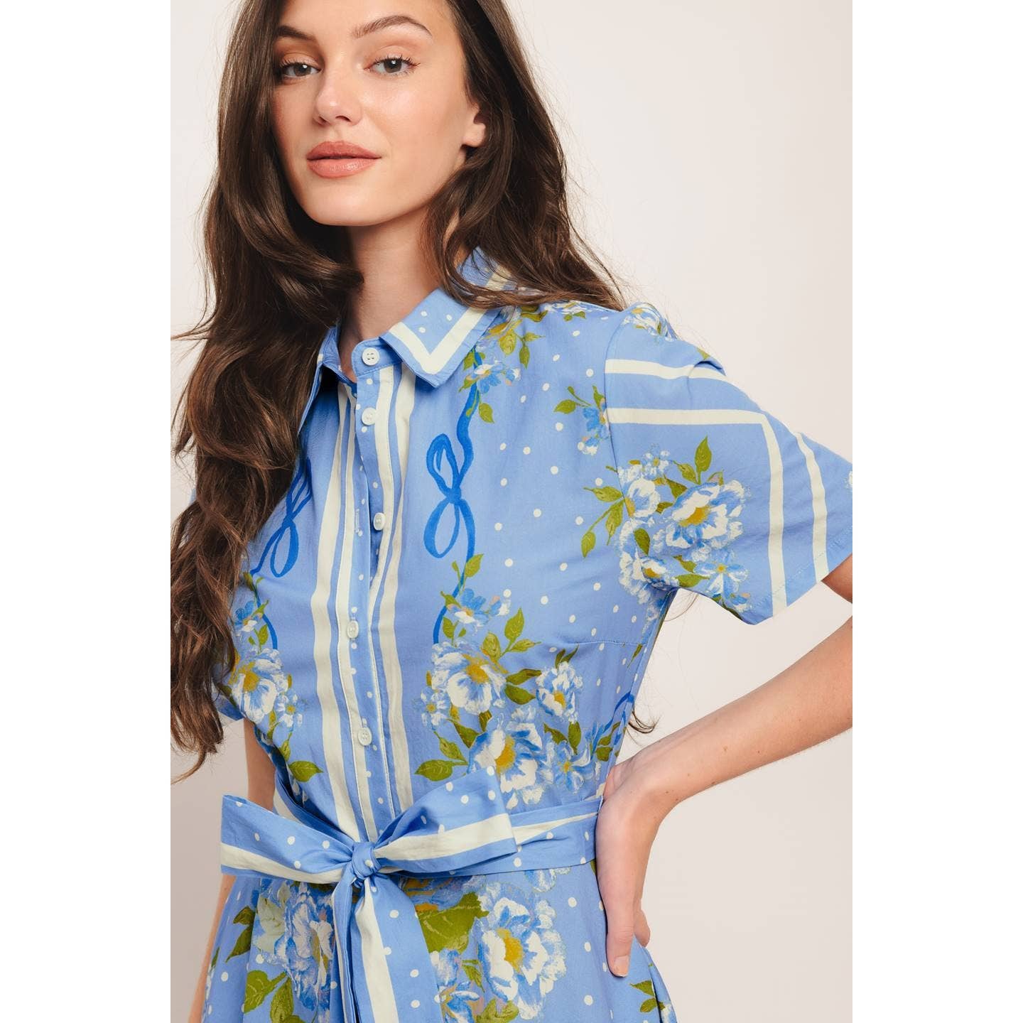 Meredith Bows and Florals Dress