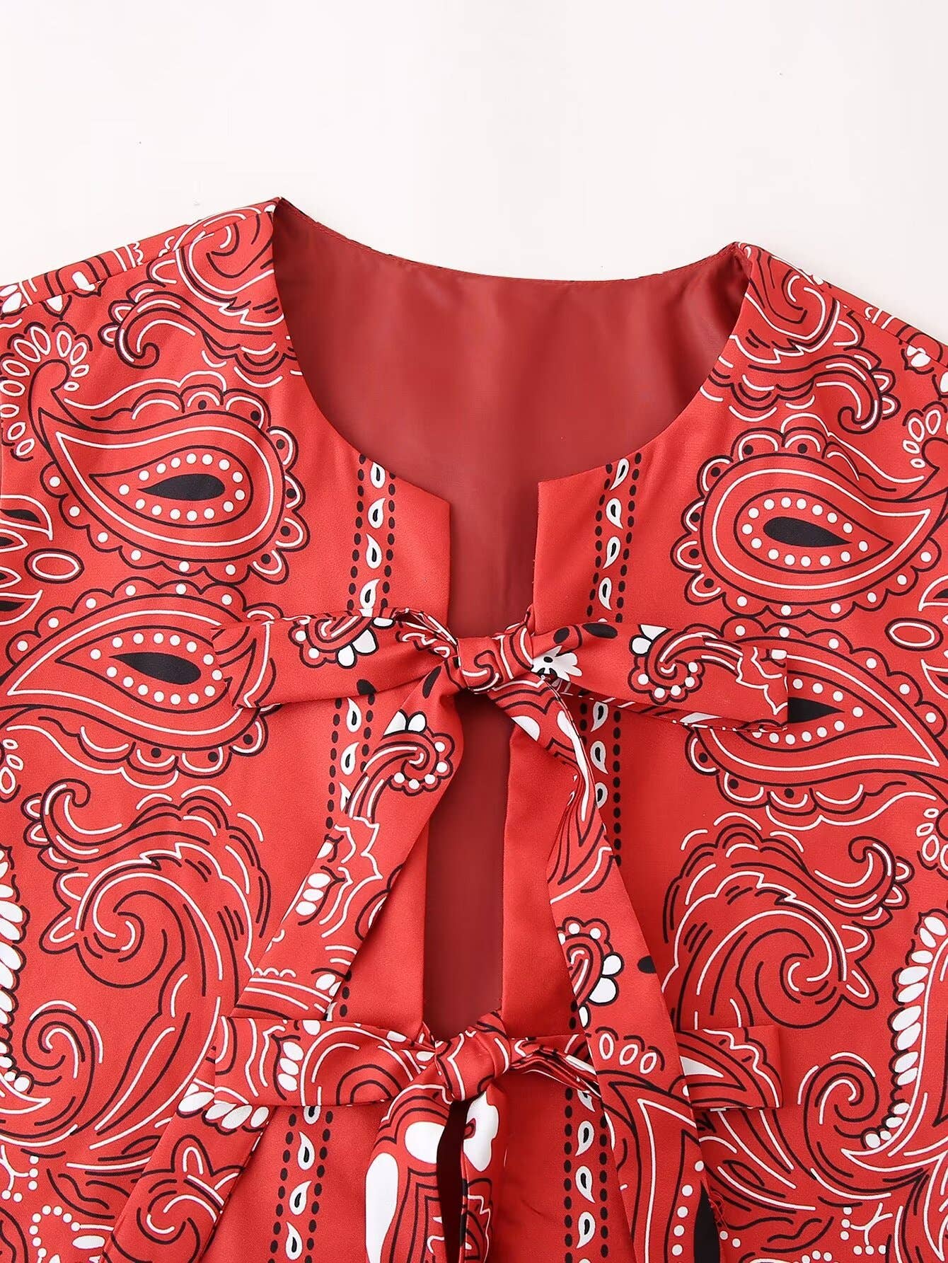 Red Bandana Vest