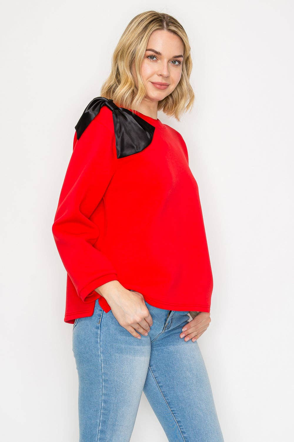 Finley Top with Bow