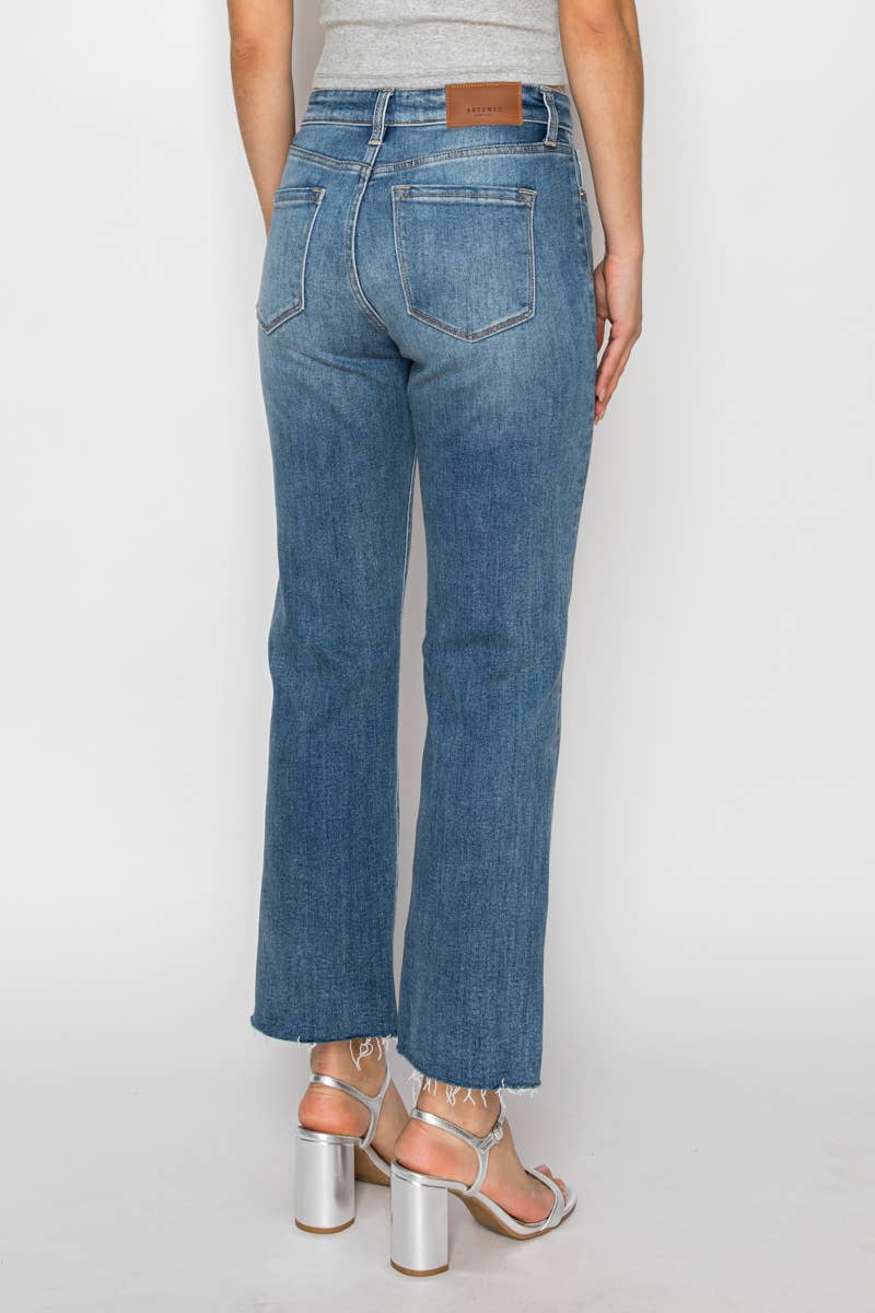 ARTEMIS VINTAGE - TUMMY CONTROL HIGH RISE STRAIGHT LEG JEANS