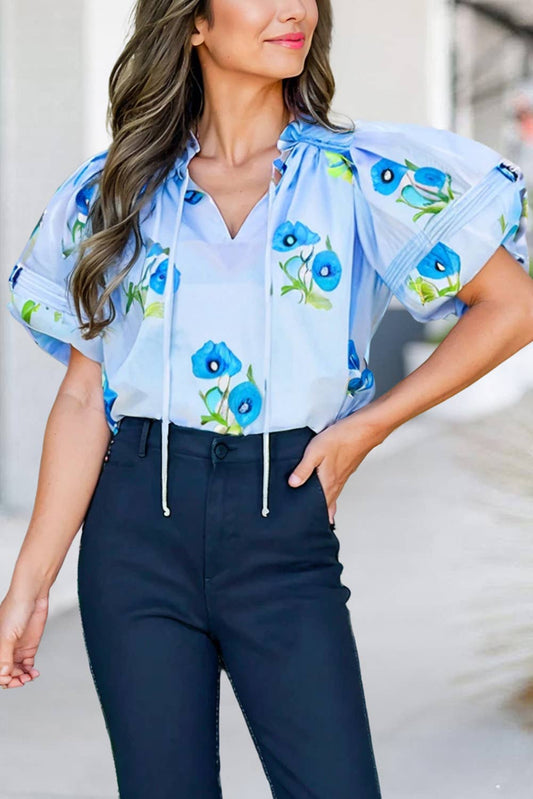 Bonnie Blue Blouse