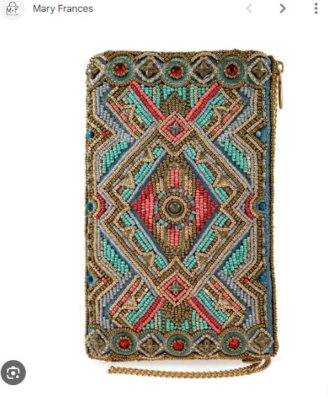 Mary Frances- Native Girl Phone Crossbody
