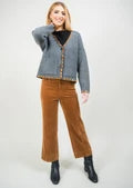 Charlene Corduroy Utility Pocket Trousers