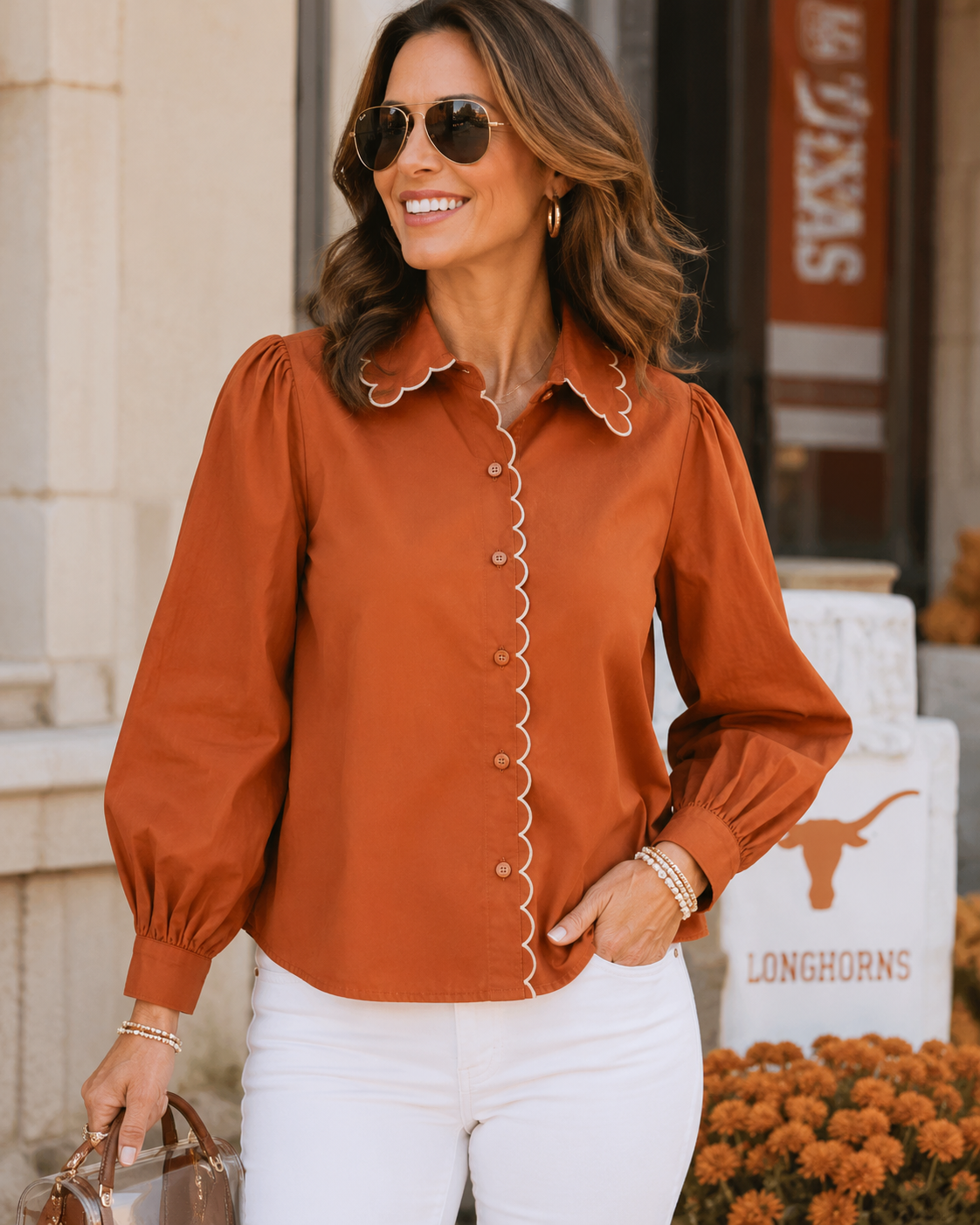 Rust Soft Everyday Top