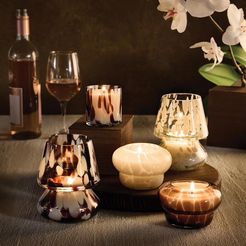 Chalk Marble Candle