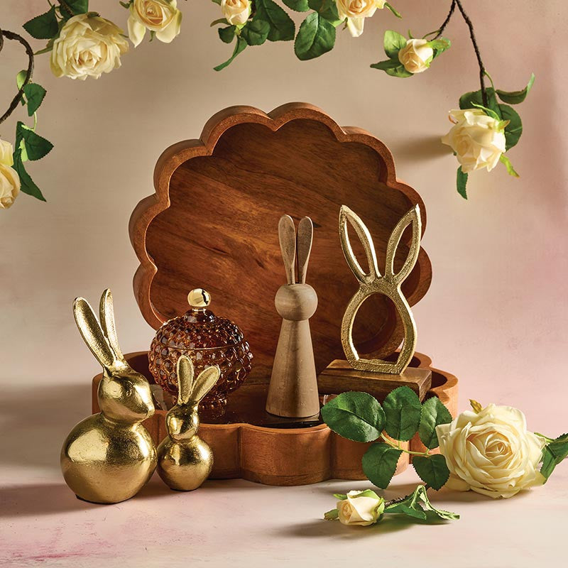 Large Gold Bunny