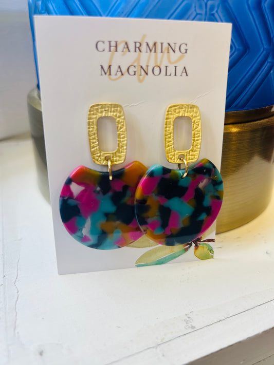 Frances Half Circle Earrings