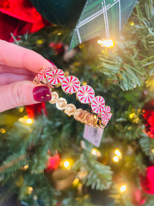 Peppermint Hinge Bangle