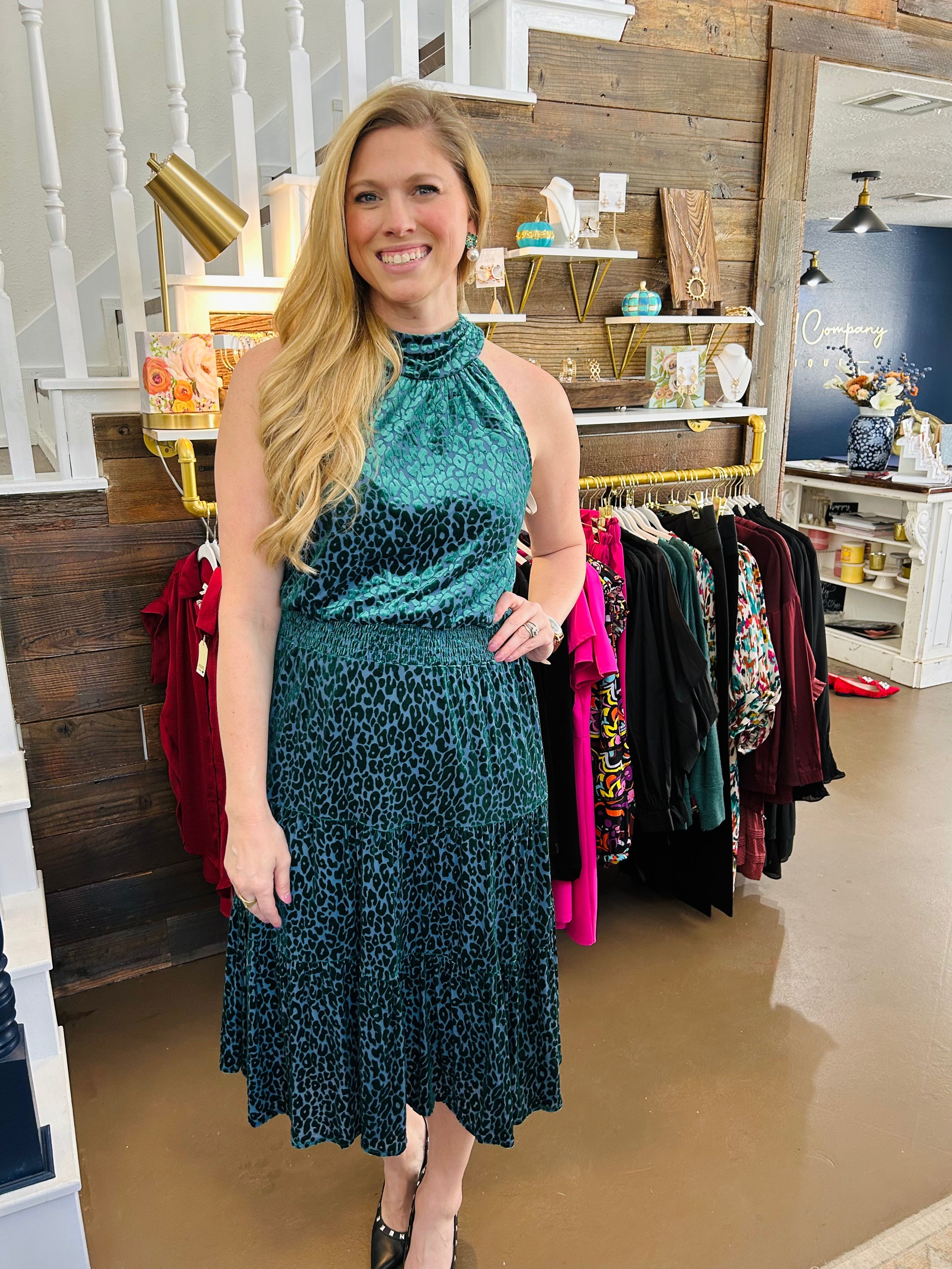 holly halter dress Holly Sequin Halter Dress
