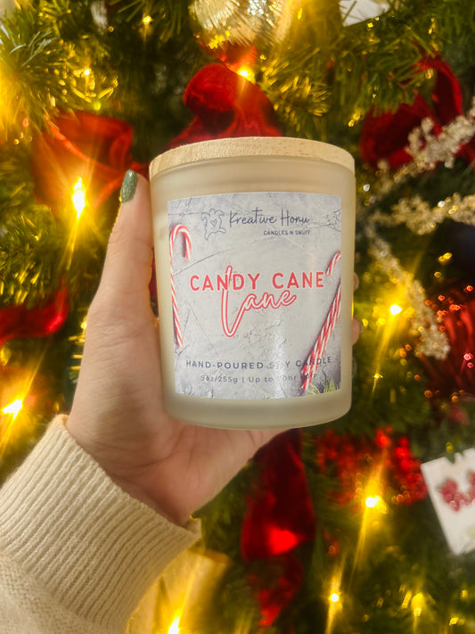 Candy Cane Lane Candle