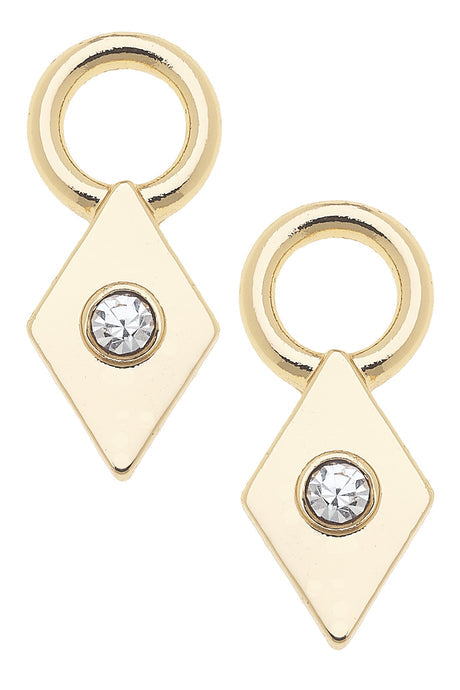 Rhinestone Diamond Charm