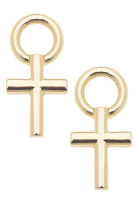 Cross Gold Charms