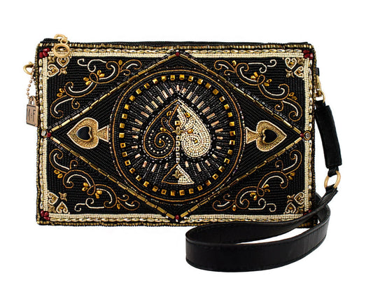 High Stakes Spade Mini Crossbody Handbag