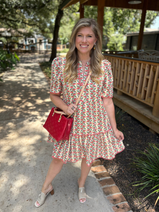Adelyn Honey Vines Dress