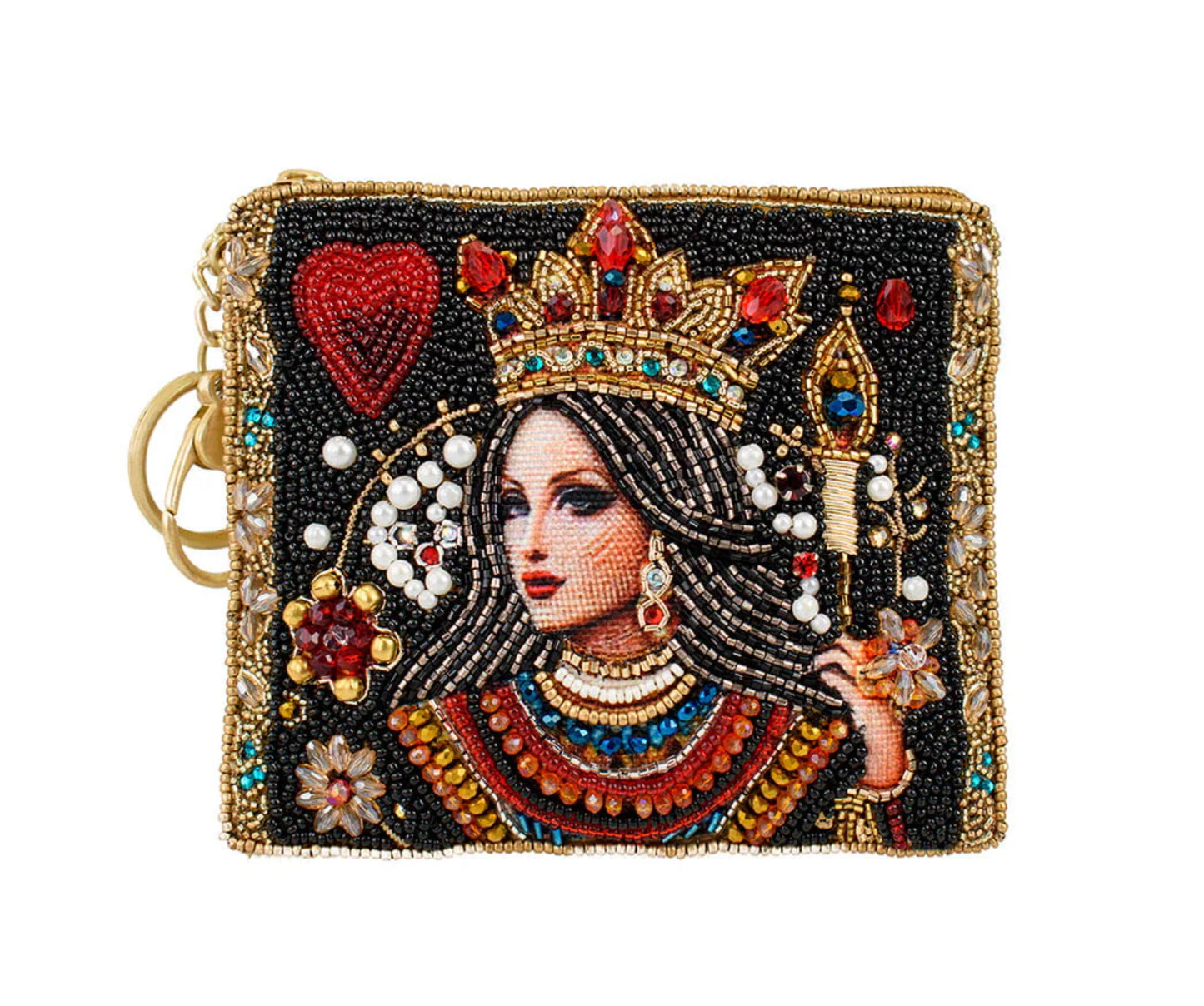 Mary Frances The Queen Coin Purse