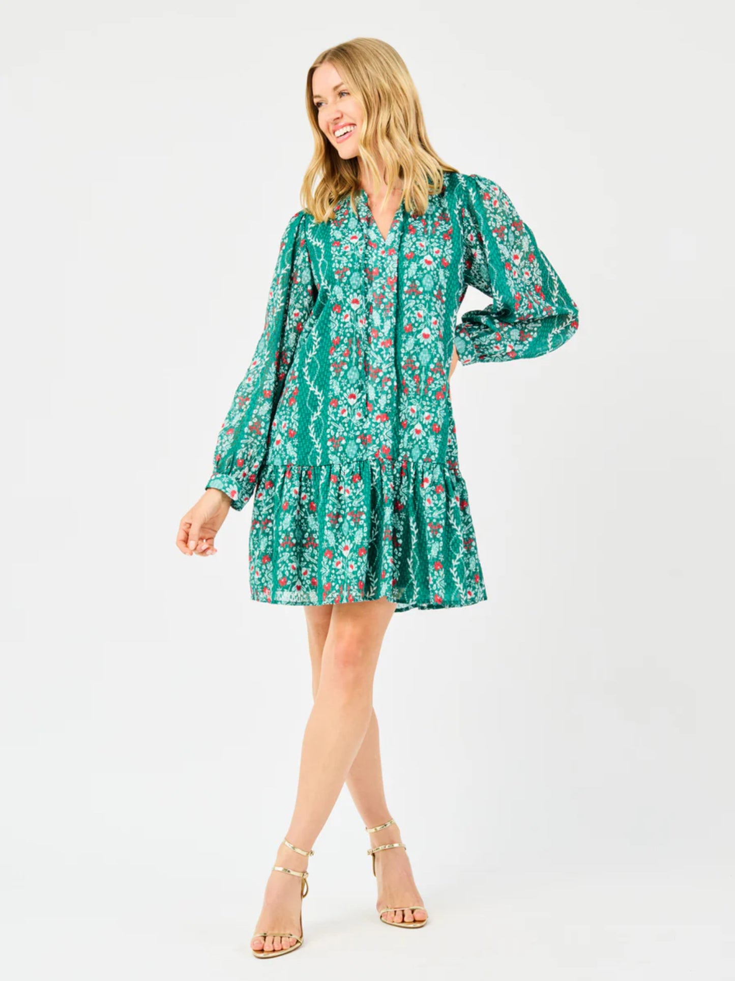 Ivy Lane Green Natasha Dress