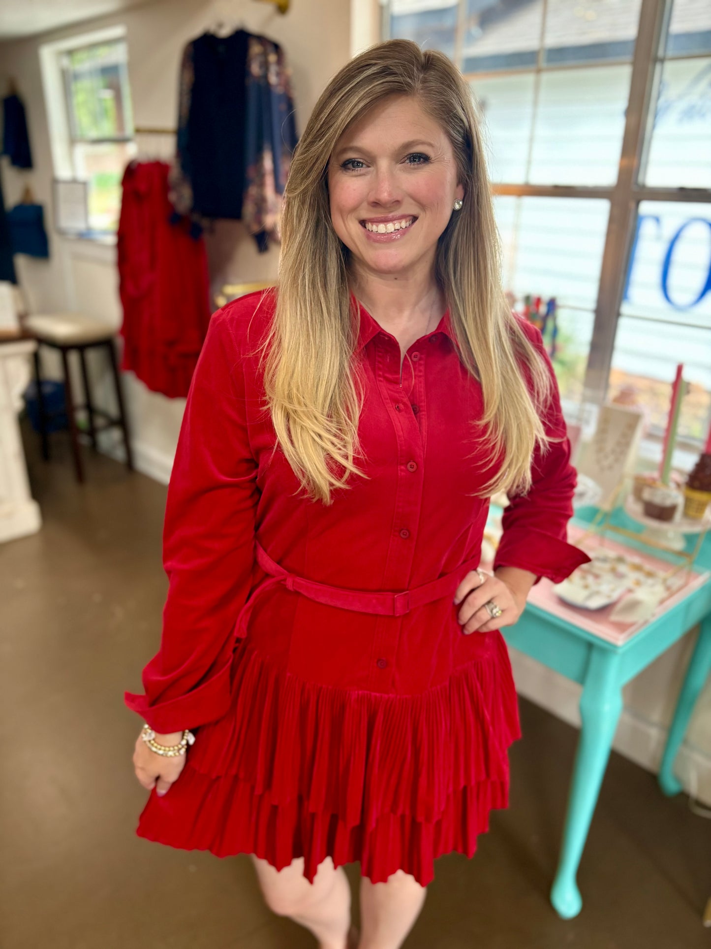 Cranberry Crush Dress