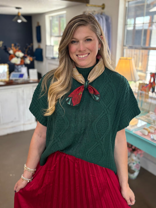 Claude Cable Knit Sweater