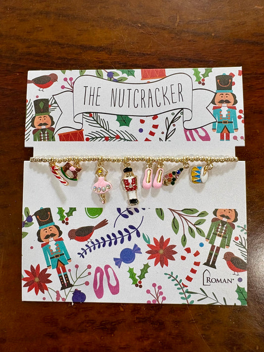 Nutcracker Charm Stretch Bracelet
