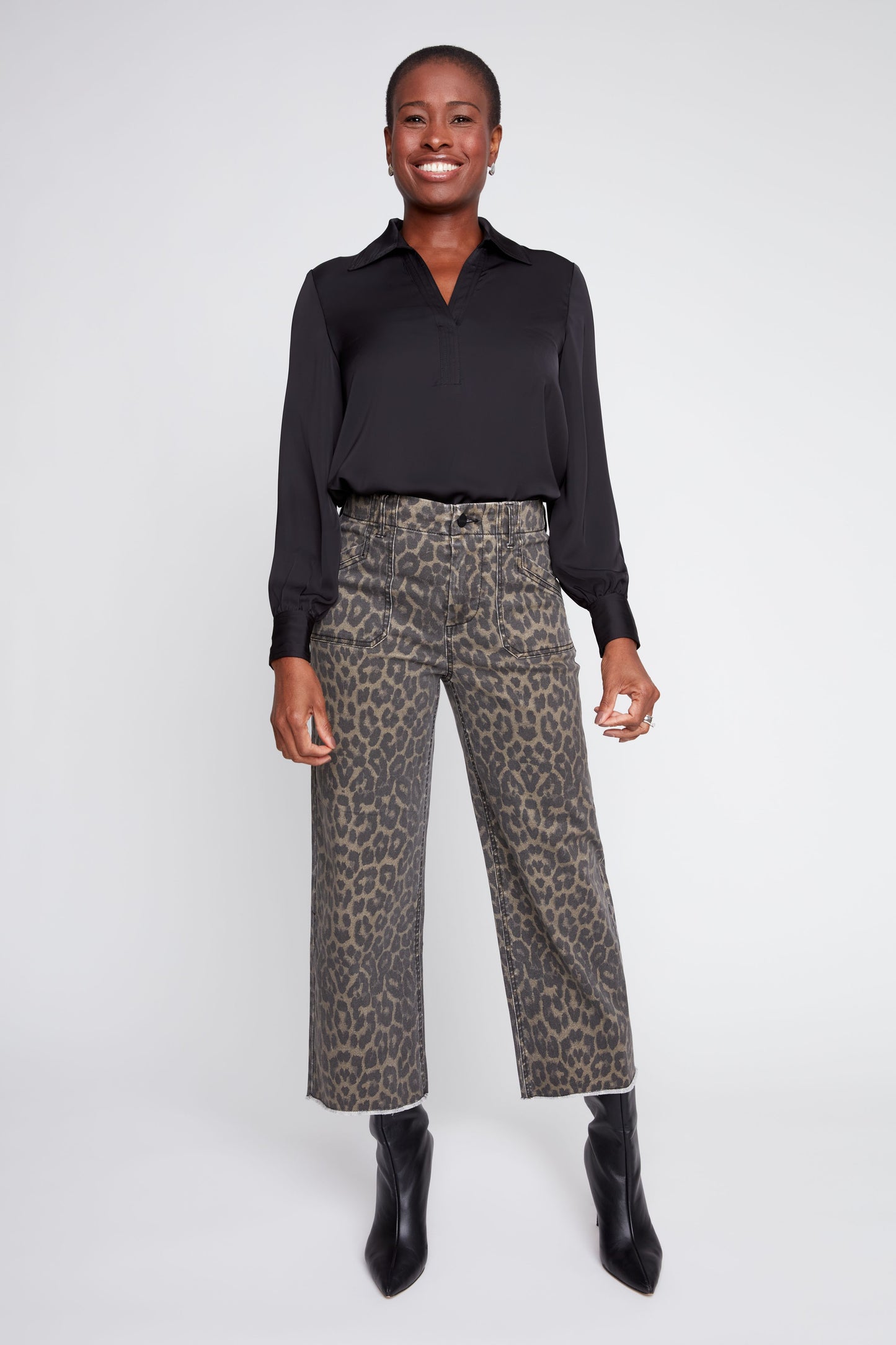 Leopard Pri Woven Pant