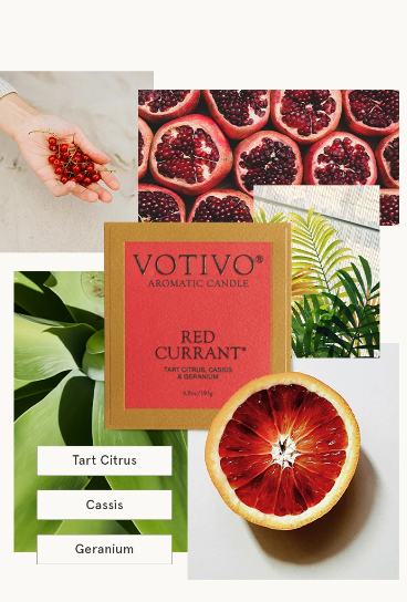 Votivo- Red Currant Candle 10oz