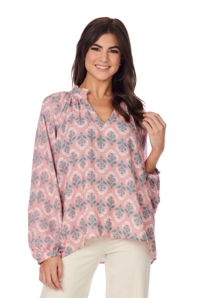 Blushing Warren Blouse