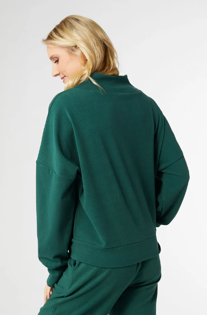 Evergreen Zipper Pullover (Set)