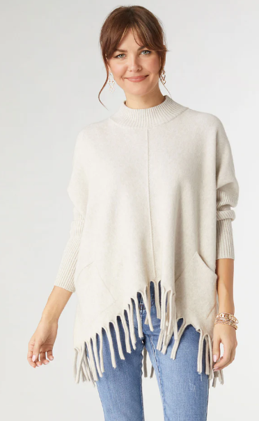 Heavenly-Luxe Fringe Sweater