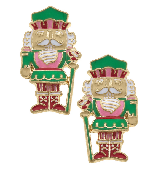 Nutcracker Stud Earrings