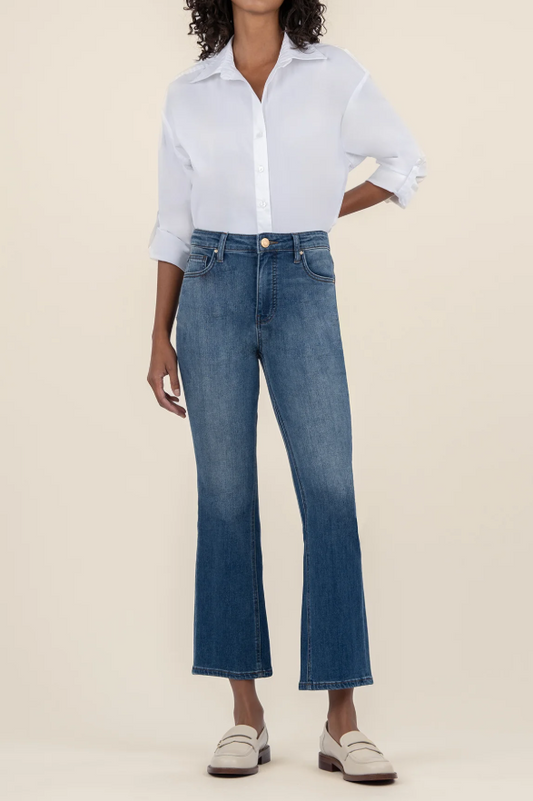 Kelsey High Rise Fab Ab Denim