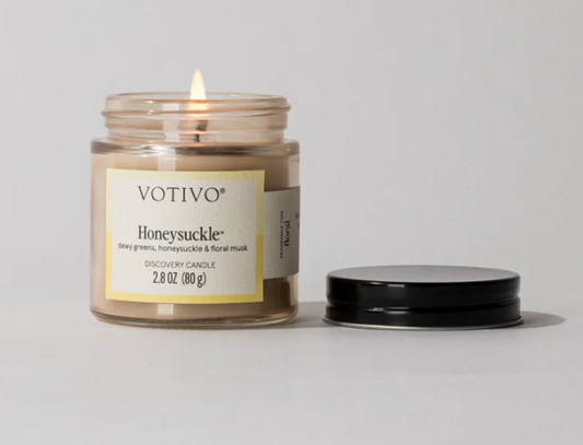 Votivo- Honeysuckle 2.8oz Discovery Candle