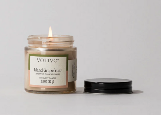 Votivo- Island Grapefruit 2.8oz Discovery Candle