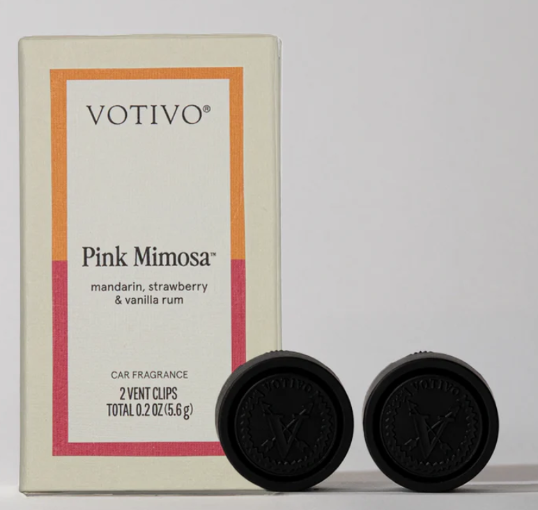 Votivo- Pink Mimosa Auto Fragrance