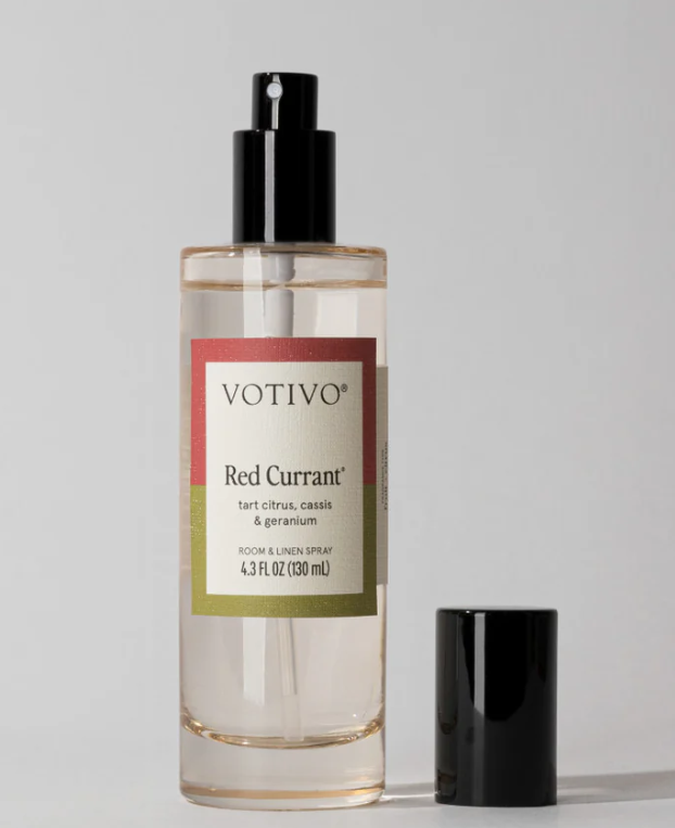 Votivo- Red Currant Room & Linen Spray