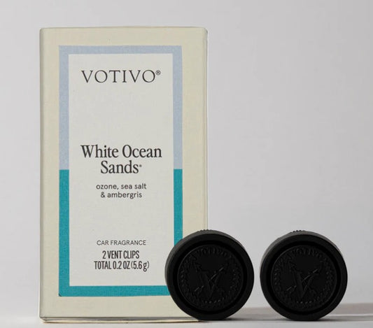 Votivo-White Sands Car Fragrance