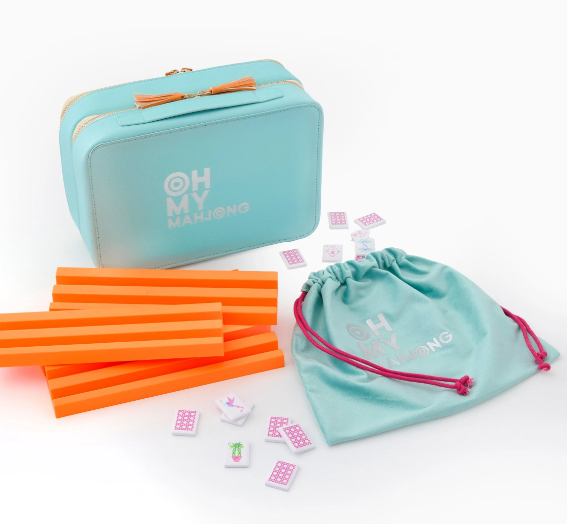 Oh My Mahjong Poppy Debutante Tile Set-Oh My Mahjong