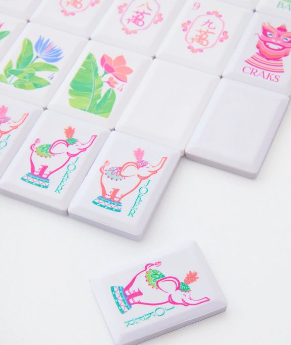 Oh My Mahjong Poppy Debutante Tile Set-Oh My Mahjong