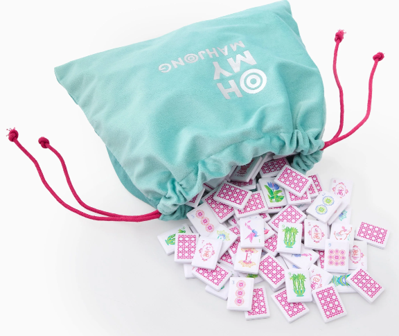 Oh My Mahjong Poppy Debutante Tile Set-Oh My Mahjong