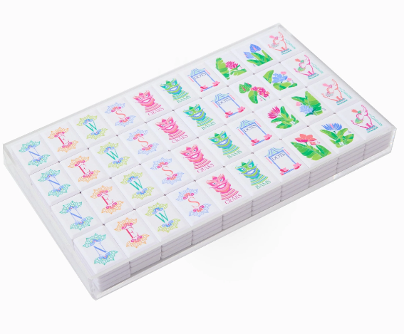 Oh My Mahjong Poppy Debutante Tile Set-Oh My Mahjong