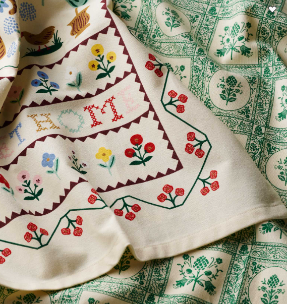 Home Sweet Home Tea Towel-Rifle Paper Co.