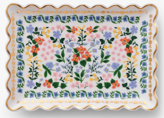 Wildwood Porcelain Catchall Tray-Rifle Paper Co.