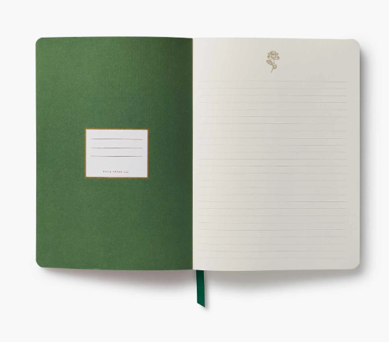 Pinking Stripe Softcover Journal-Rifle Paper Co.