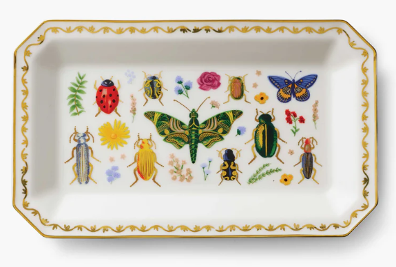 Curio Large Porcelian Catchall Tray-Rifle Paper Co.