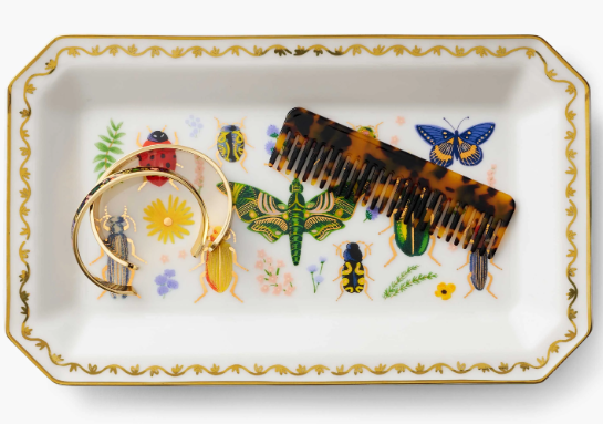 Curio Large Porcelian Catchall Tray-Rifle Paper Co.