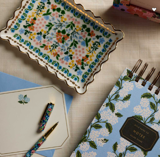 Wildwood Porcelain Catchall Tray-Rifle Paper Co.